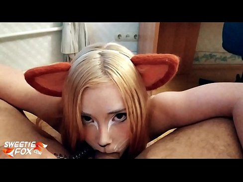 ❤️ Kitsune anameza mboo na kumeza mdomoni Ponografia kali ❌️❤